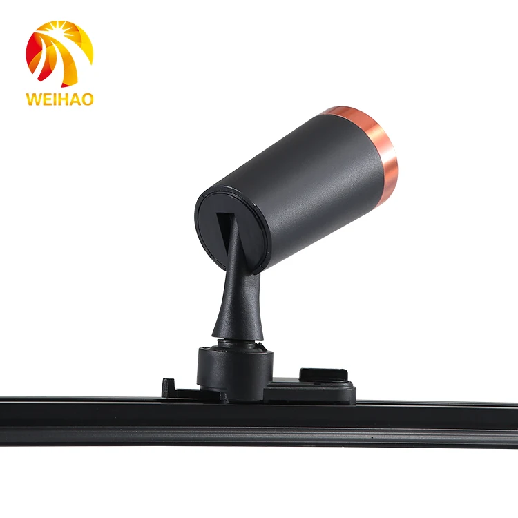 
2020 Wholesale Modern Store Home Black White Adjustable Cob 3W Gu10 Led Track Lights 