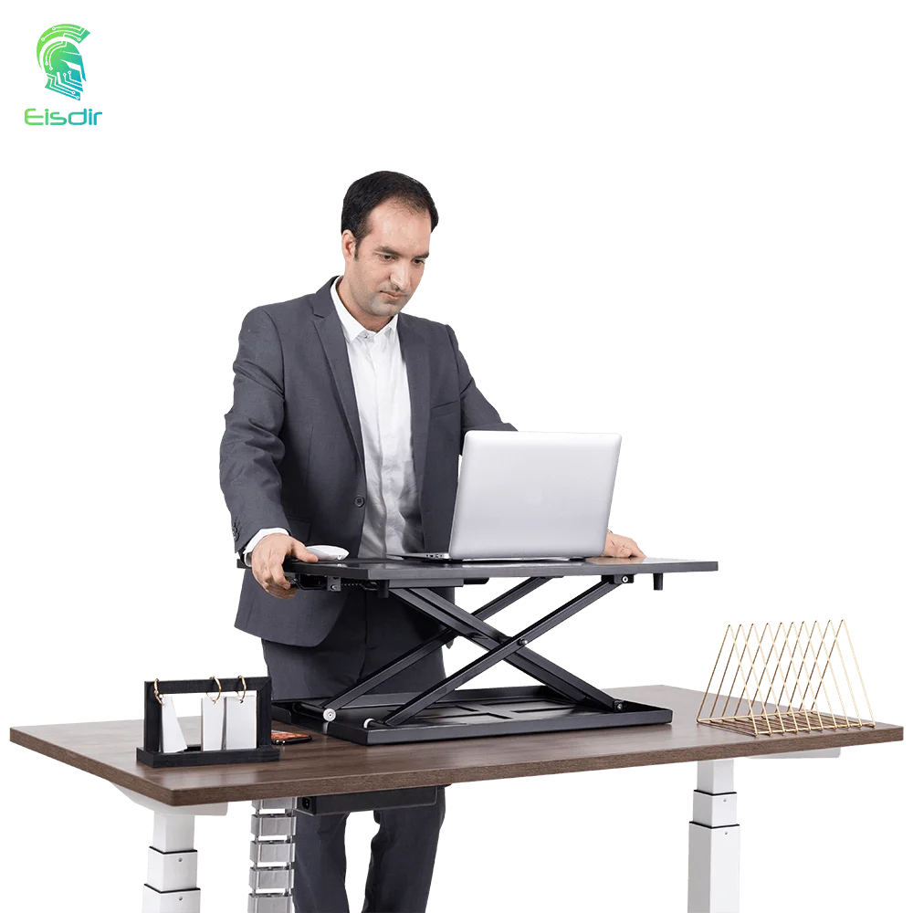 Xelite Pro Standing Desk Converter Instantly Convert Any Desk Into A