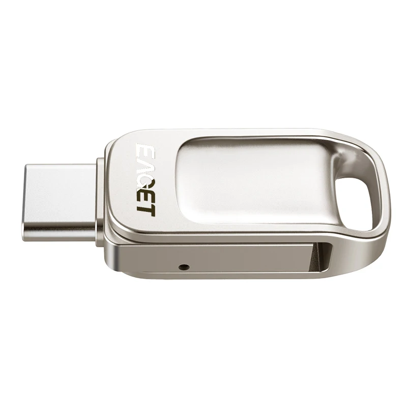 

EAGET CU31 Mini USB Flash Drive USB3.1&Type-C Memory Stick 16GB for huawei/xiaomi High Speed USB Pen Stick, Silver