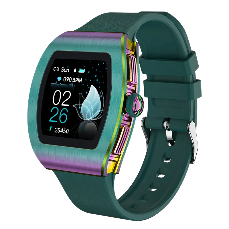 

2021 factory fashion female lady women couple smart watch sport fitness heart rate blood pressure smart bracelet smart band