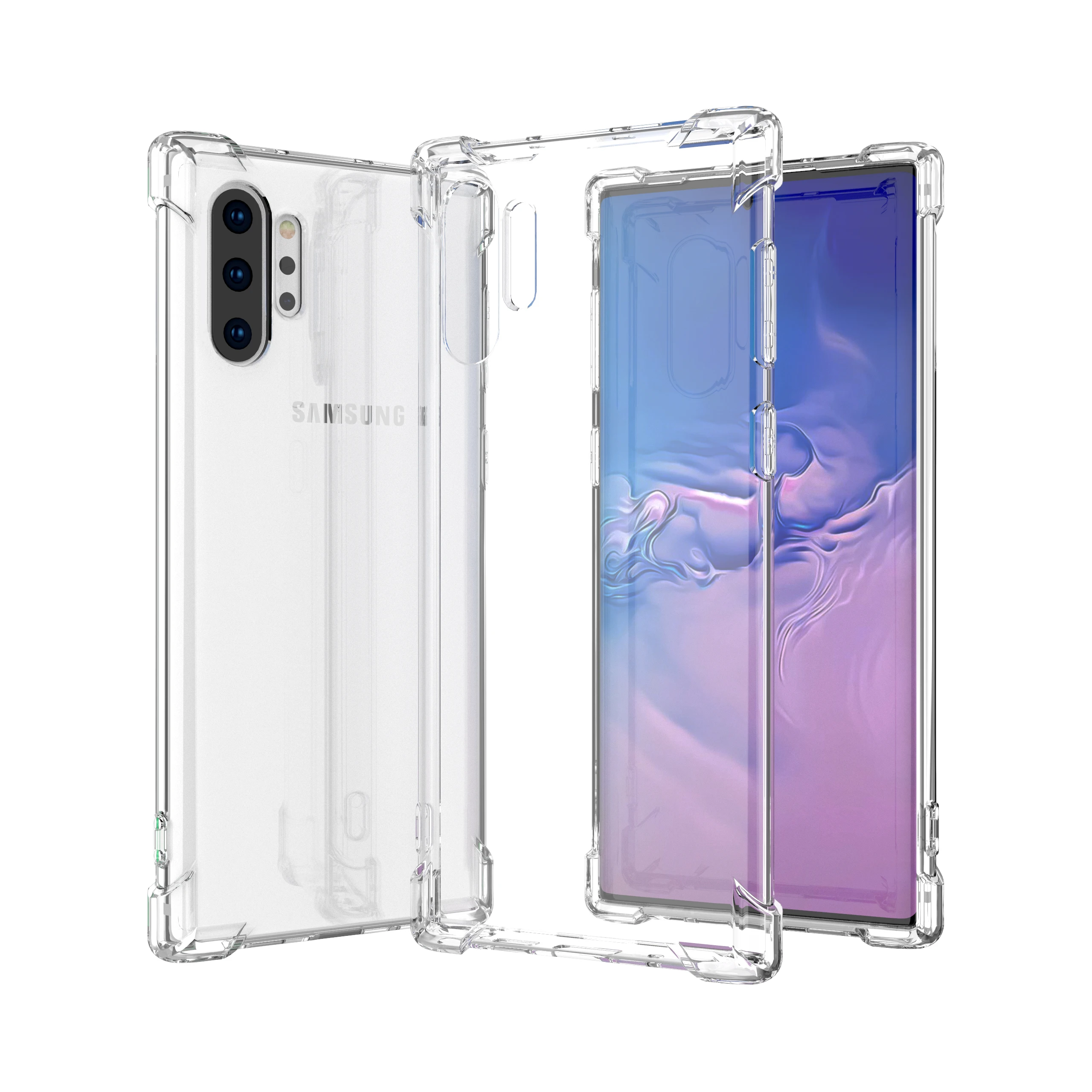 

FREE sample transparent soft case for Samsung Galaxy Note 10 TPU clear case