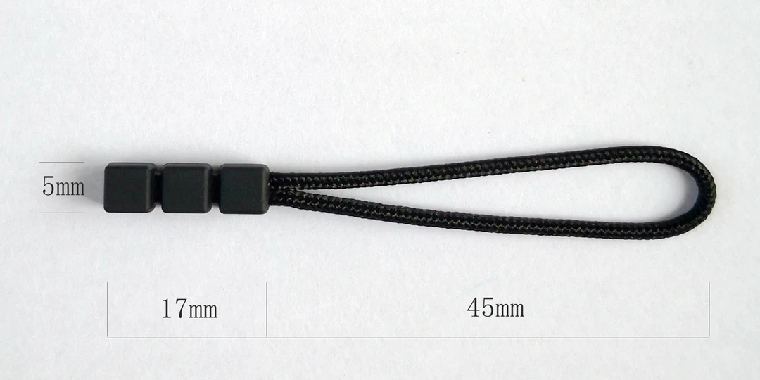 Zipper Slider Pull Good Quality Tpu Nylon String Zipper Pulls Zip Cord
