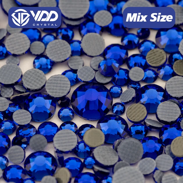 Sapphire Hotfix Glass Rhinestones Clothes & Decorations
