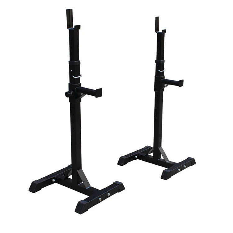 

Fitness Equipment Multifunctional Household Split Squat Barbell Bench Press Rack, Black,white