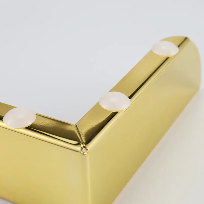 55mm Metal furniture legs and feet contemporary gold cabinet legs wholesale SL-166