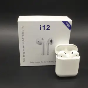 i12 TWS Pop Up Bluetooth Wireless Earbuds