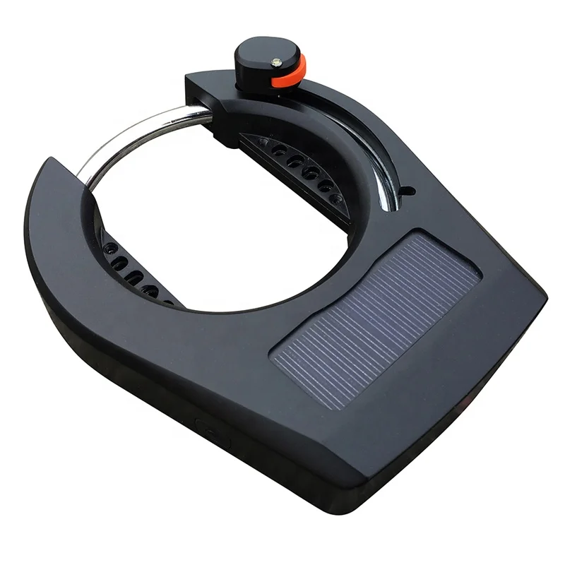 

BLE smart lock ebike remote control bicycle lock, Black