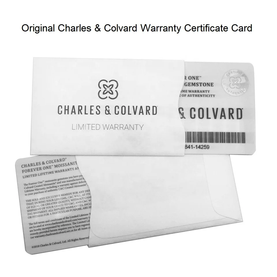 
GIA Certified Charles Colvard Forever One VVS DEFGHI Colorless Wholesale Synthetic Diamond Moissanite Loose Stone 