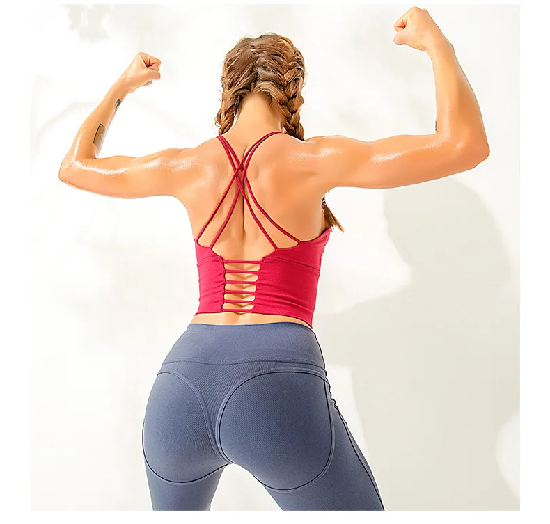 

aola dropship hot sale seamless yoga sports bra, Black/red/white