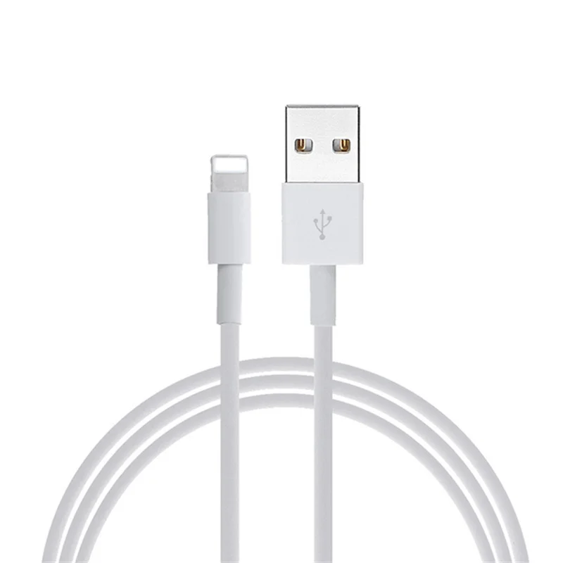 

Drop shopping Original ios fast charging wire cord data line 8pin lighting cable USB Sync charger cable for apple iphone 12/7/8/11 ipad, White