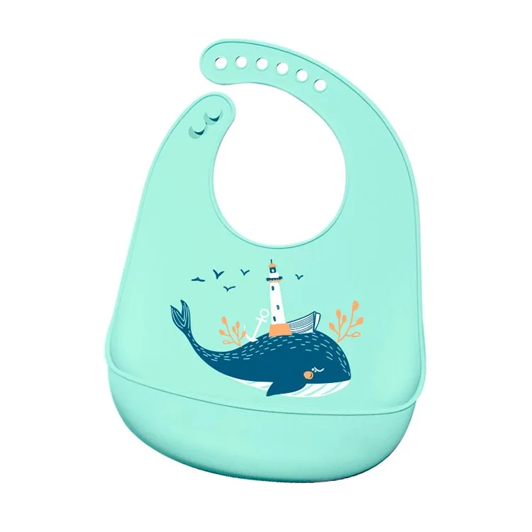 

Silicone bib baby waterproof for Baby Eating