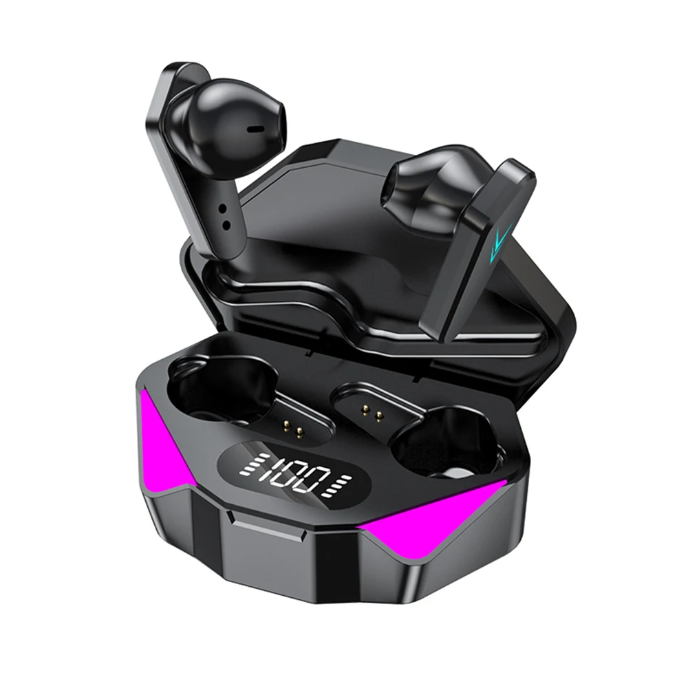 

True Wireless tws bluetooth RGB Led colorful earphone
