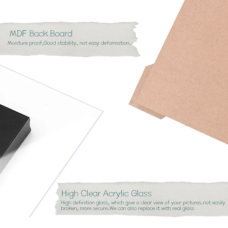 Wholesale Stylish A4 A5 A6 Paper Size Light Plastic Art Picture Photo