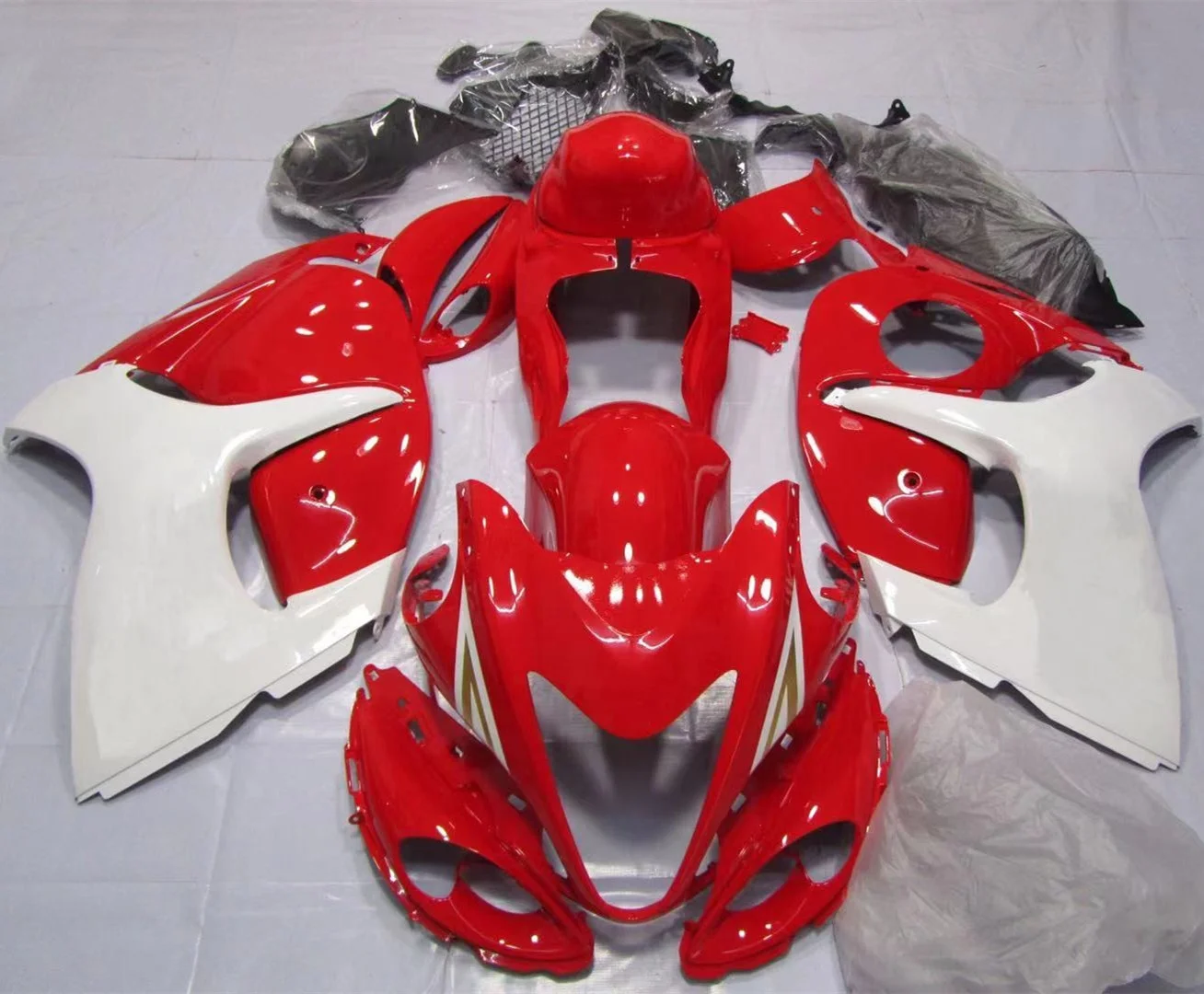 

2022 WHSC ABS Plastic Body Kits For SUZUKI GSXR1300 Hayabusa 2008-2014 Motorcycle Accessories, Pictures shown