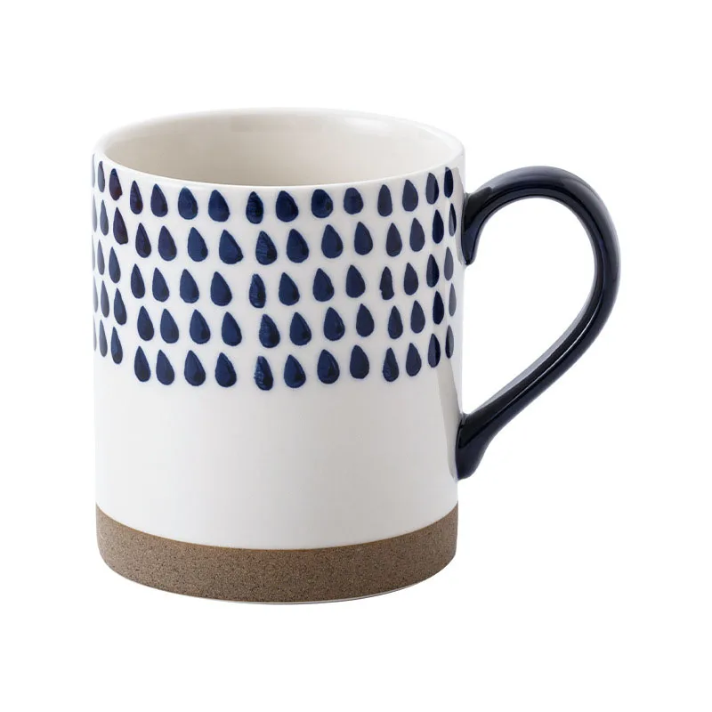 

MIKENDA Hot sales products porcelain ceramic coffee mug new bone china mug, Blue, red, pink