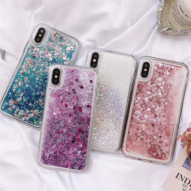 

Mobile Phone Case Protective mobile Cover Shell bling bling quicksand Covers for iphone 11 Case For iphone 12 pro max, Transparency