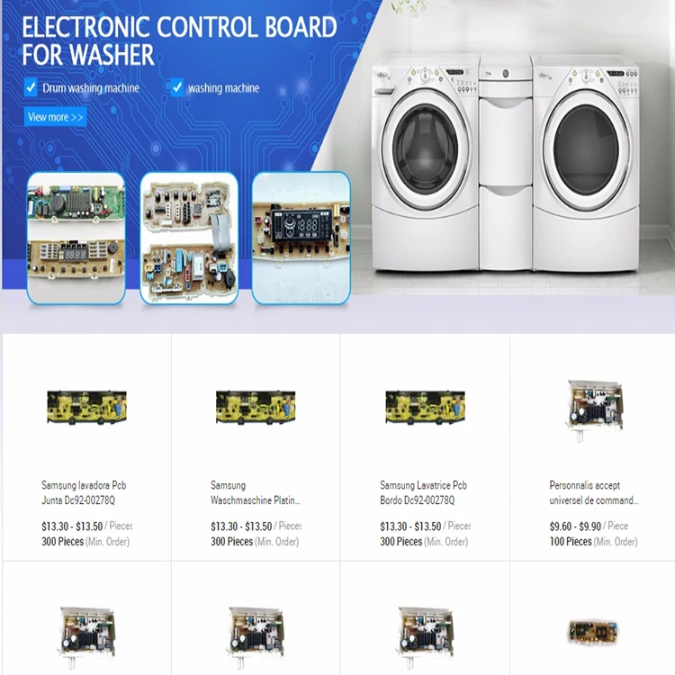 
China factory washing machine parts control board 