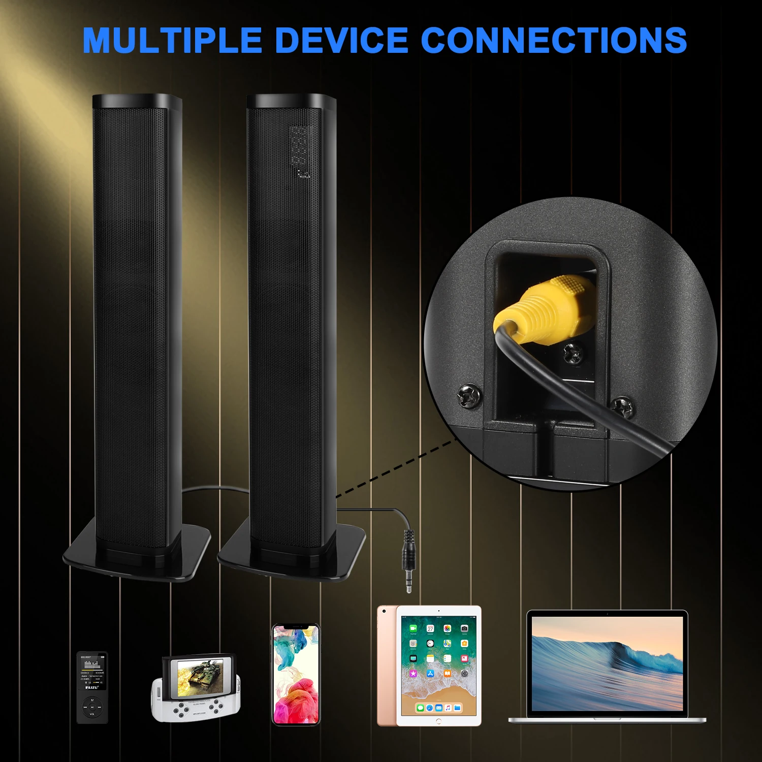 Bass Surround Bar Speaker Tv Surround Stereo Speaker Tv Tv Internal