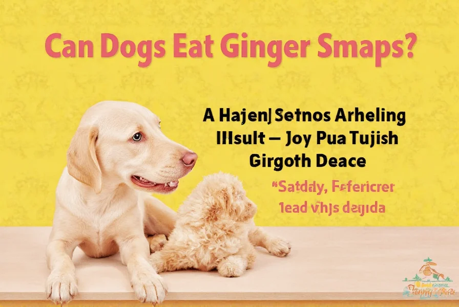 Homemade dog treats with ginger on wooden cutting board