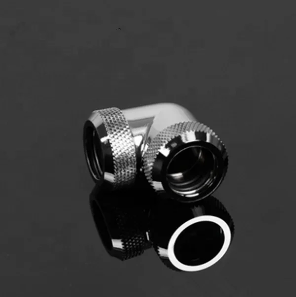 
Water cool 12mm Hard tube fitting - Double sides 90 degree G1/4