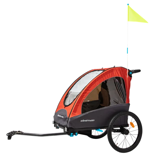 
Bicycle trailer kids bike trailer with suspension 20 inch wheel with axle 