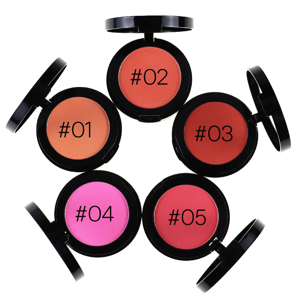 

Wholesale pressed powder blush palette custom blush face makeup