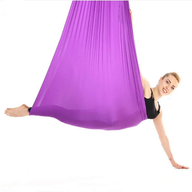 

4m Flying Aerial Hammock Swing Latest Multifunction Anti-gravity belts yoga training Yoga for sporting