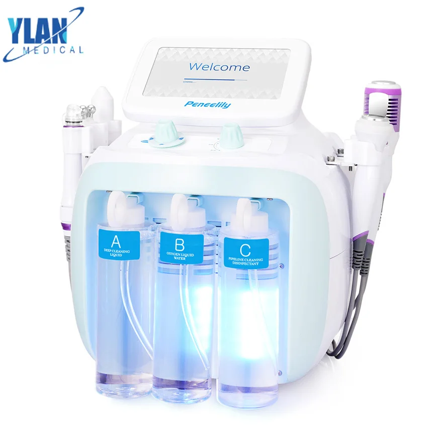 

Best Professional Water Skin Peeling Facial Caring 7 in 1 Hydro Dermabrasion Facial Beauty Machine Price