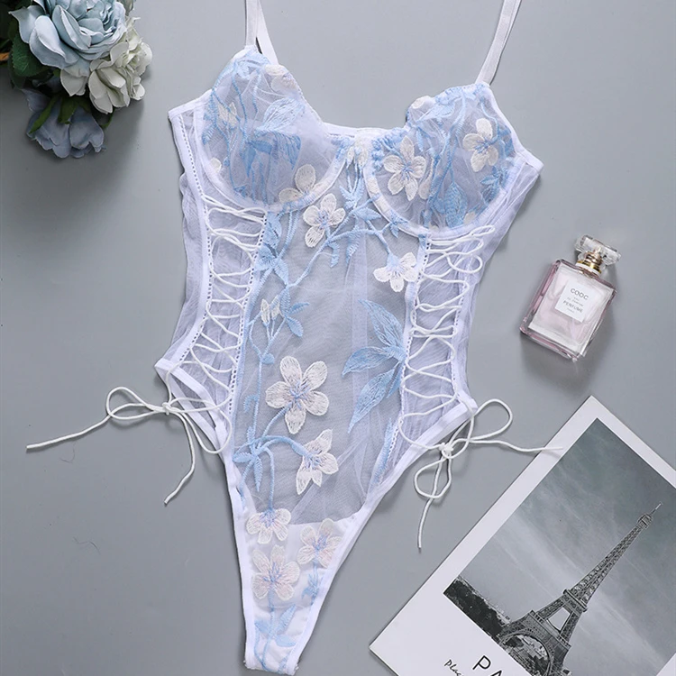 

Mesh Transparent Lingerie Lace White Lingerie New Fashion Sexy Lingerie Women