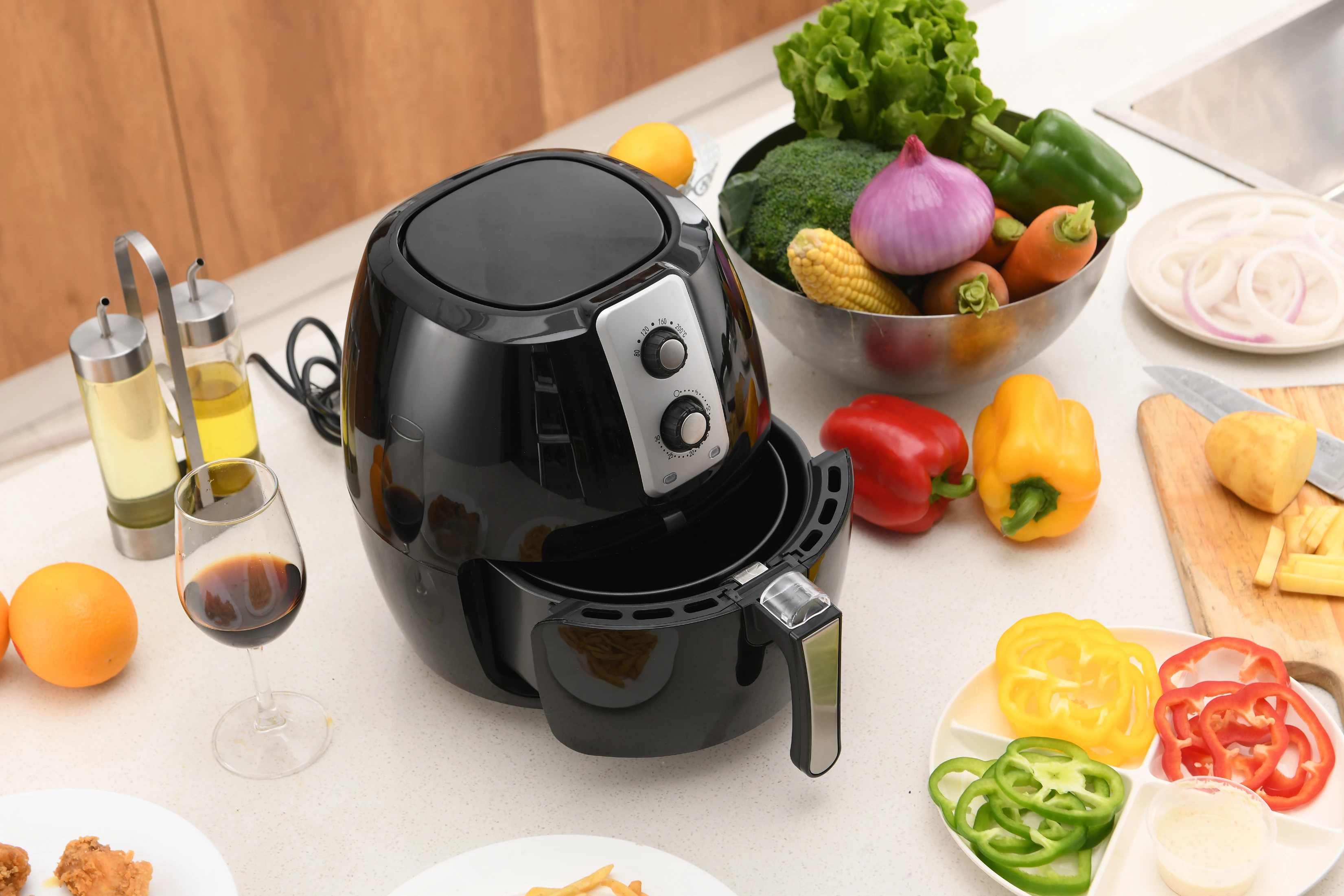 Economic Perfect Air Fryers For Home Use 2l 2.4l 3l 3.5l 4l 4.5l 5.5l