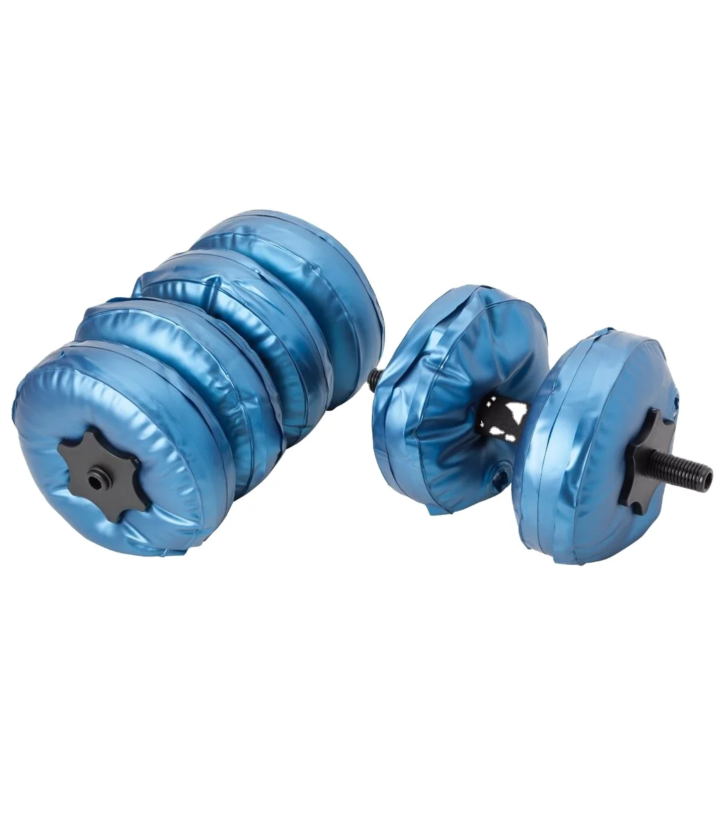 

Portable Home Dumbbells Filled Water Exercise Weights, Black, blue or customized color