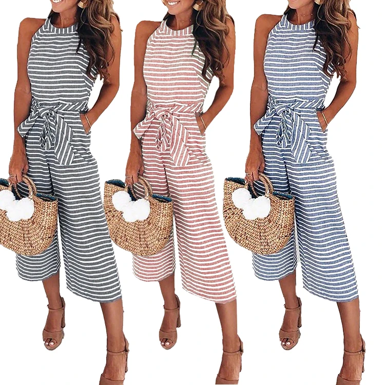 

Best Selling Wholesale Womens Clothing One Piece Jumpsuit Women Wide Leg Pants Jumpsuit, N/a