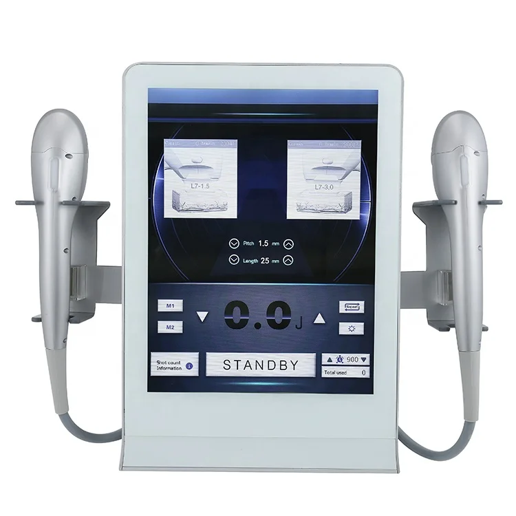 

2021 mini facial massager hifu face lift machine skin tightening skin tightening machine hifu portable 7d hifu beauty machine