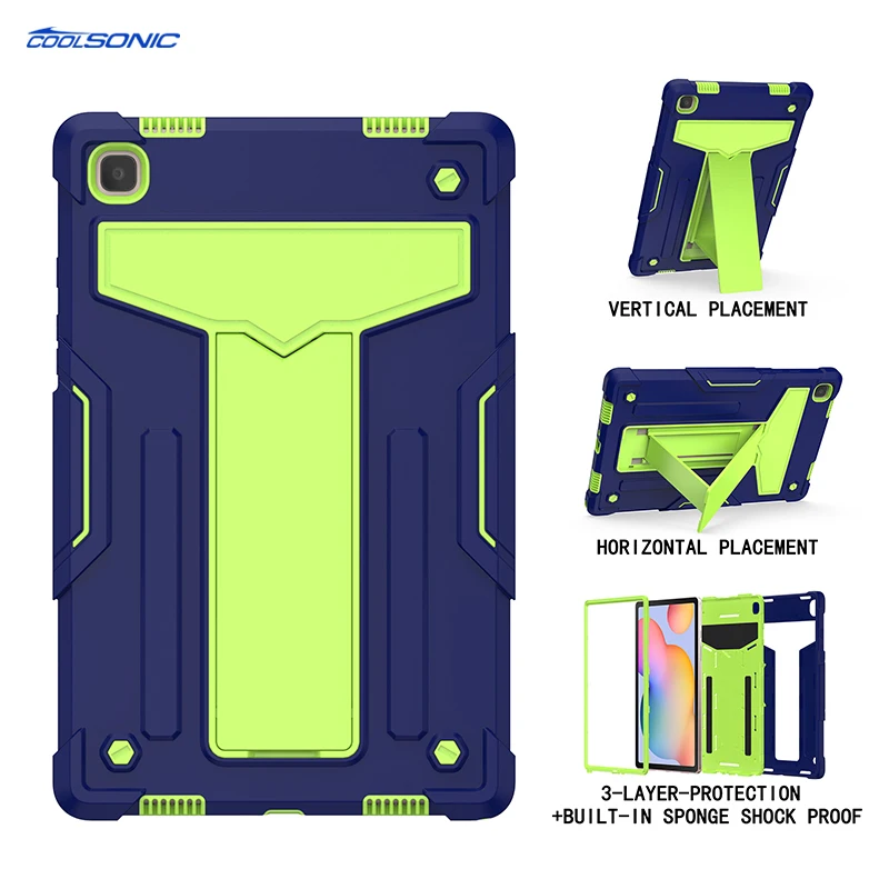 

Wholesale Low Price Heavy Duty Rugged Shockproof With T kickstand Tablet Case For Samsung Tab A 8.0 T290 T295 2019