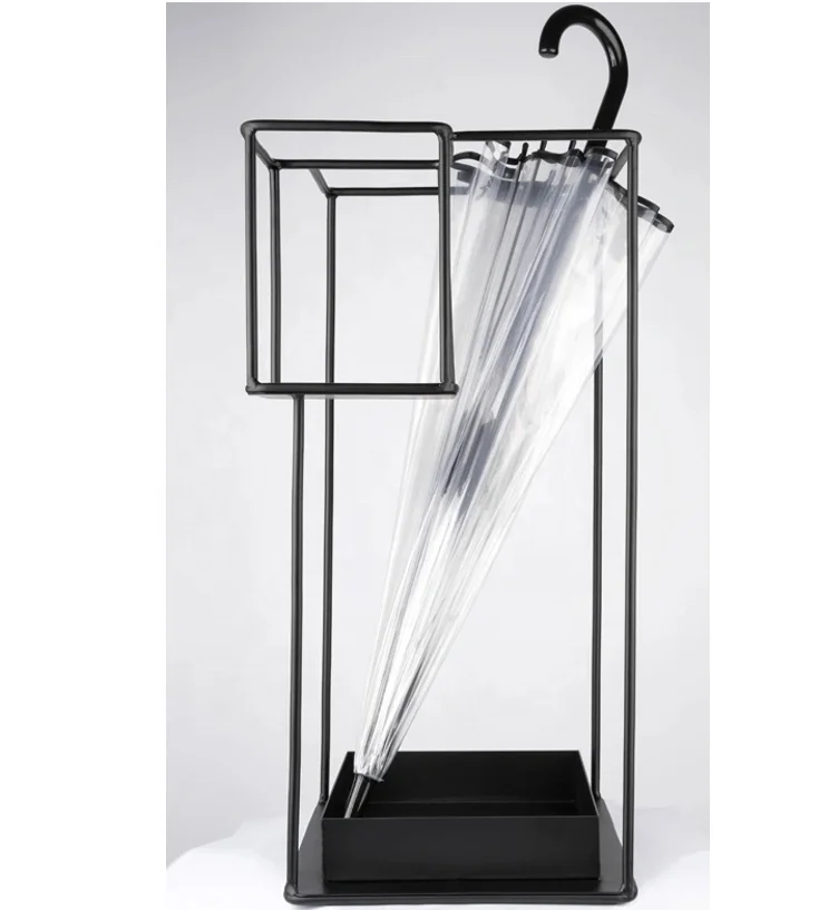 
Metal Household Storage Holder Iron Umbrella Stand Home Umbrella Storage Fashion Modern Umbrella Holder 