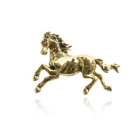 

Wholesale Women Vintage Gold/Silver/Black Horse Brooches