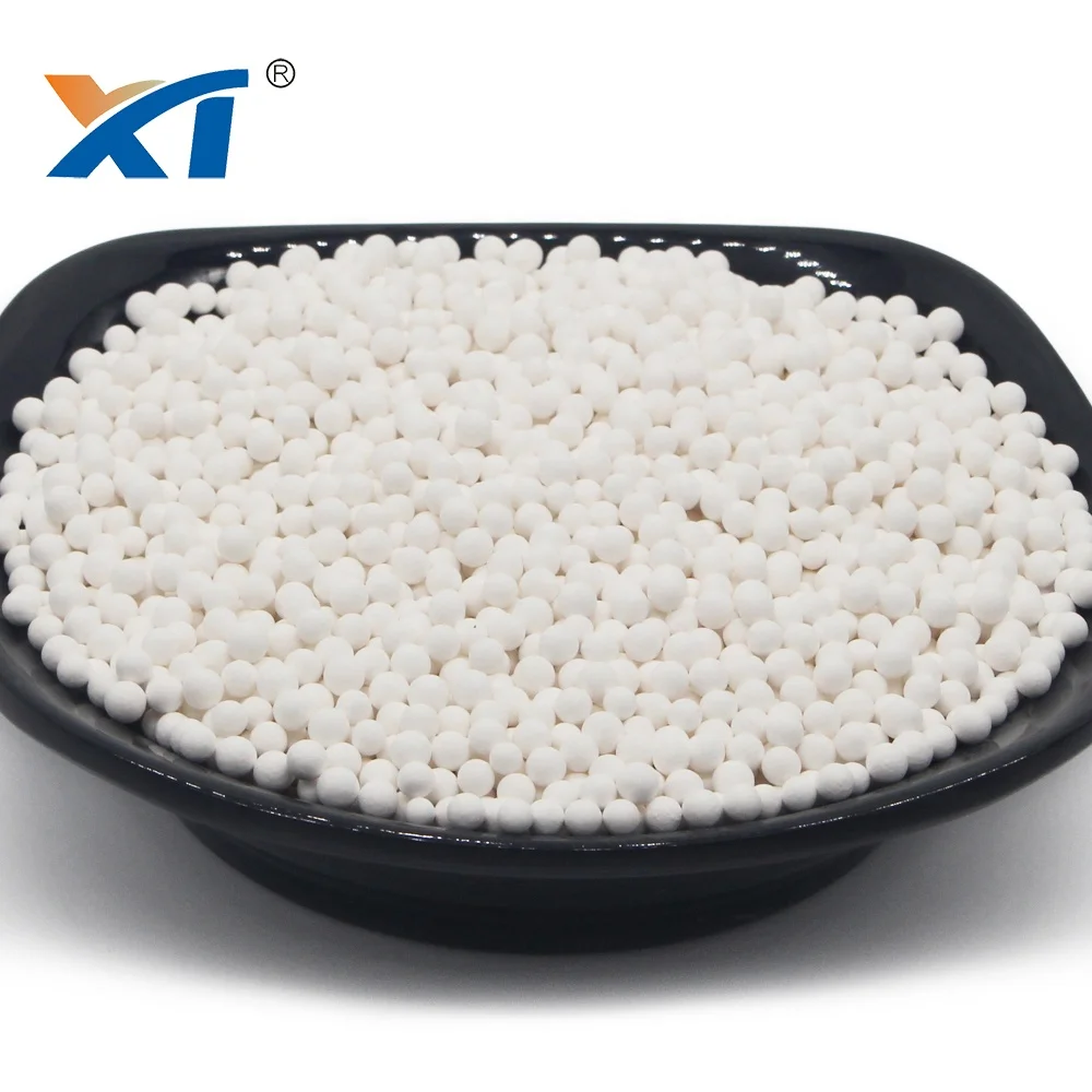 
High crush strength activated alumina desiccant activated alumina ball chemical absorbent 