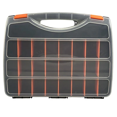 

Parts box hardware portable home portable household large tool box screw storage