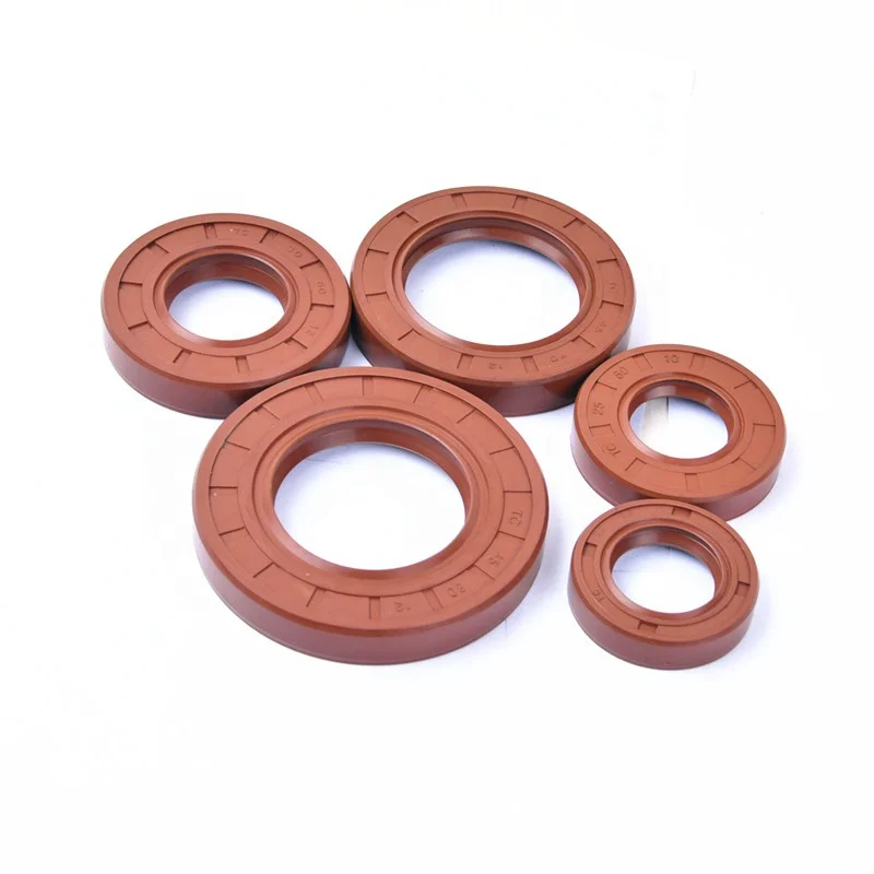 
double lip black/brown TC/TB/TA/ NBR /FKM rubber oil seal for gear box 