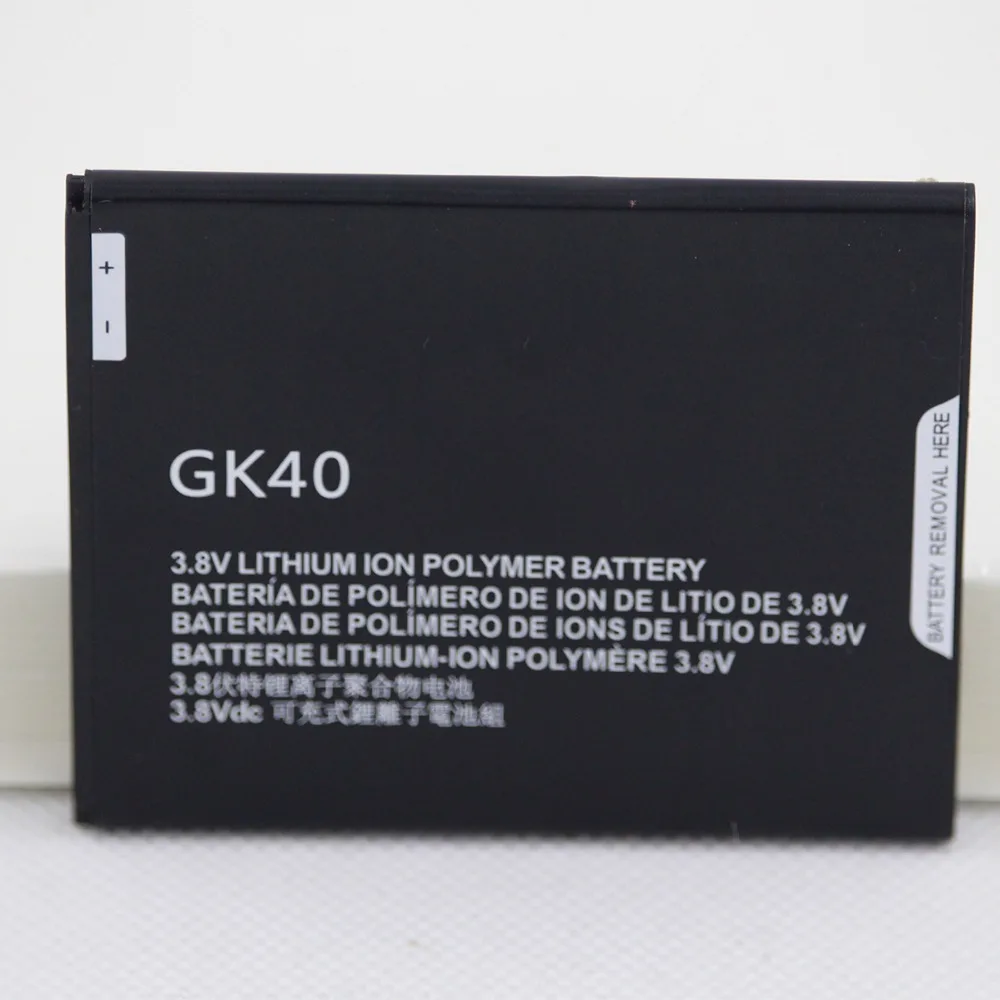 

UN38.3 MSDS high quality factory GK40 cell phone battery for Motorola Moto G4 Play E4 GK40 battery