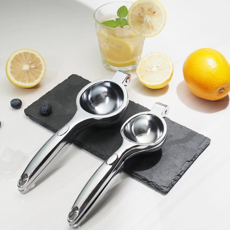 

Lemon Manual Squeezer Stainless Steel with Premium Quality Heavy Solid Metal Squeezer Citrus Press Juicer