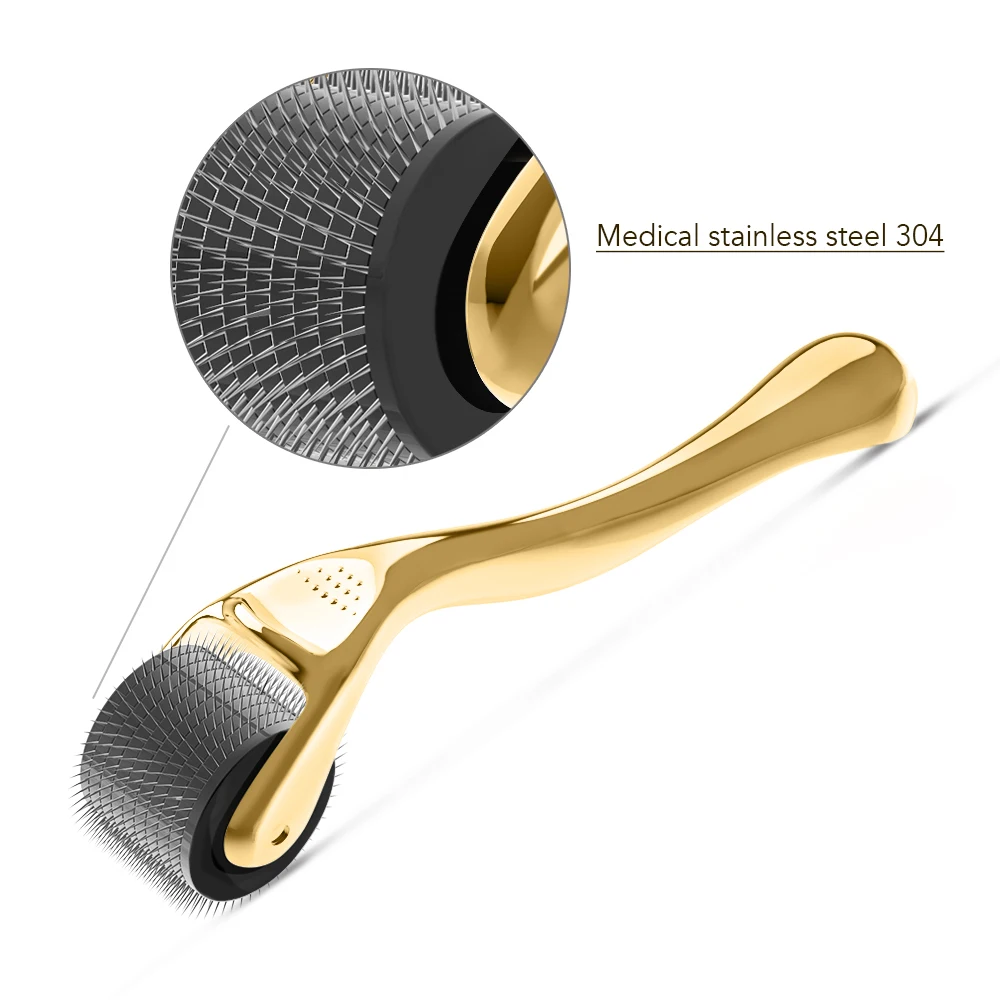 

Amazon top sell gold microneedle derma roller 0.25mm wholesale