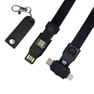3 1 Lanyard Charging Cable Dual Input