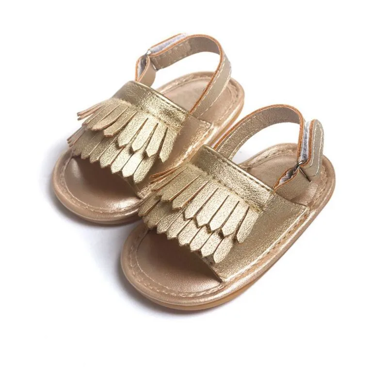 

Baby Girl Sandals Summer Baby Shoes Casual Fashion Girl Shoes Sandals For Girls Pu Fringed Baby Sandals 0-18M