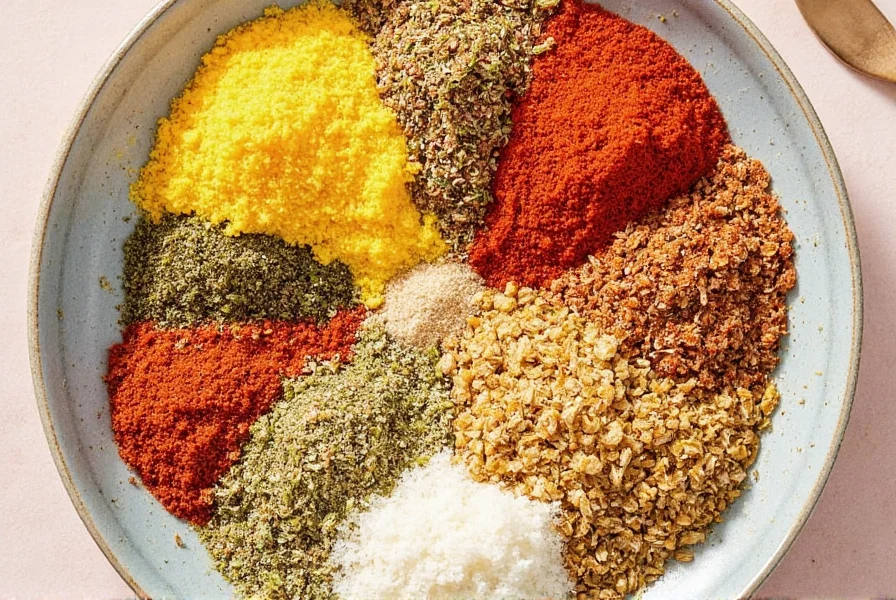 Fresh herbs used in salt-free seasoning recipes