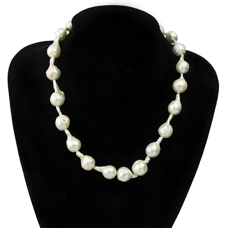 

Luxury baroque women's pearl necklace Baroque pearl necklace Baroque pearl