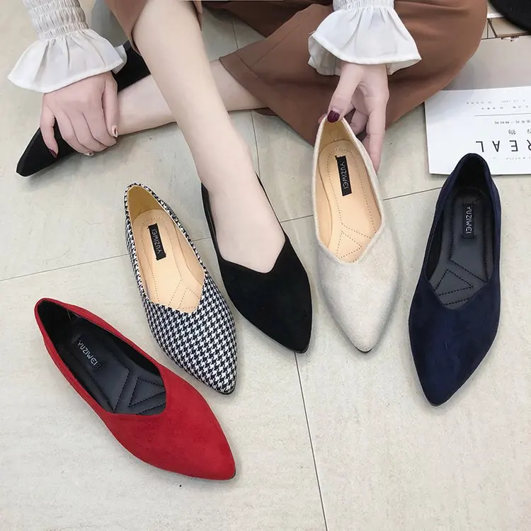 

Free shipping wholesale custom made casual stylish beautiful ladies flat shoes for women suede loafers, Requirement