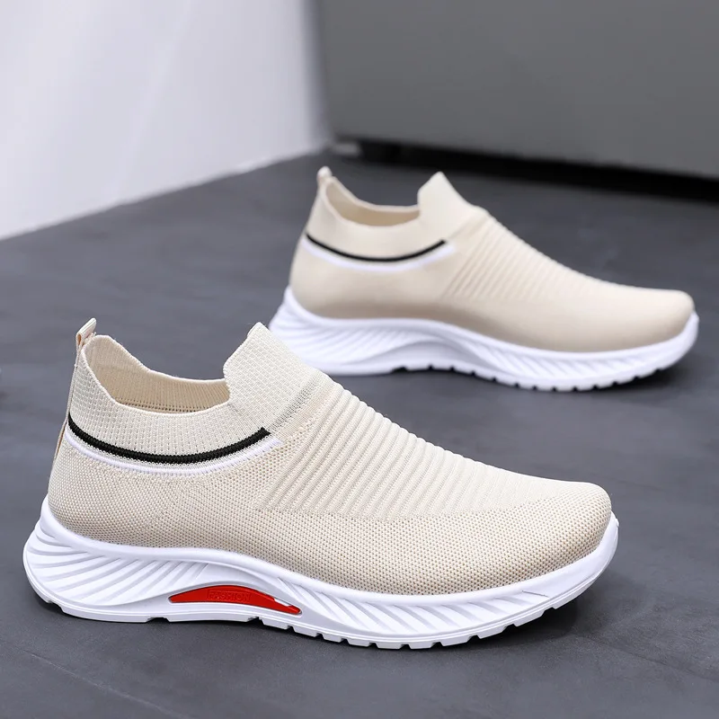 

2022 New Breathable Beautiful Sports Shoes Sneakers Sock Shoes, 3 colors