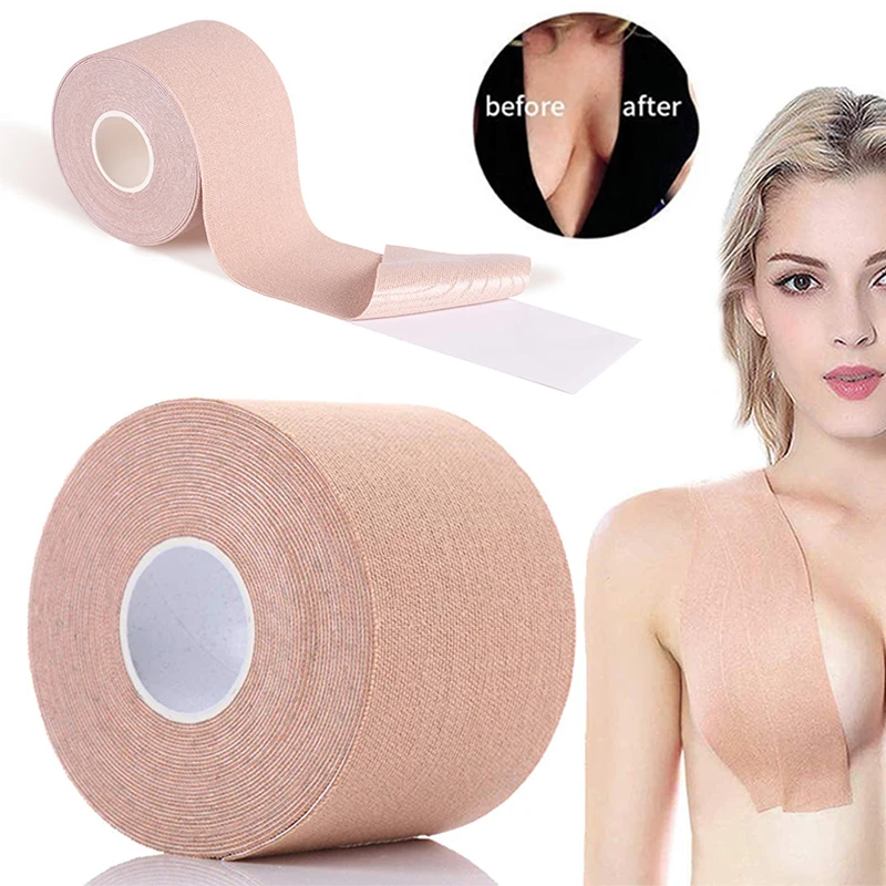 

2021 Hot Sale Boob Tape Boob Lift Tape Women Fashion Adhesive Bra Breast boob Lift Tape, Nude,black,coffee