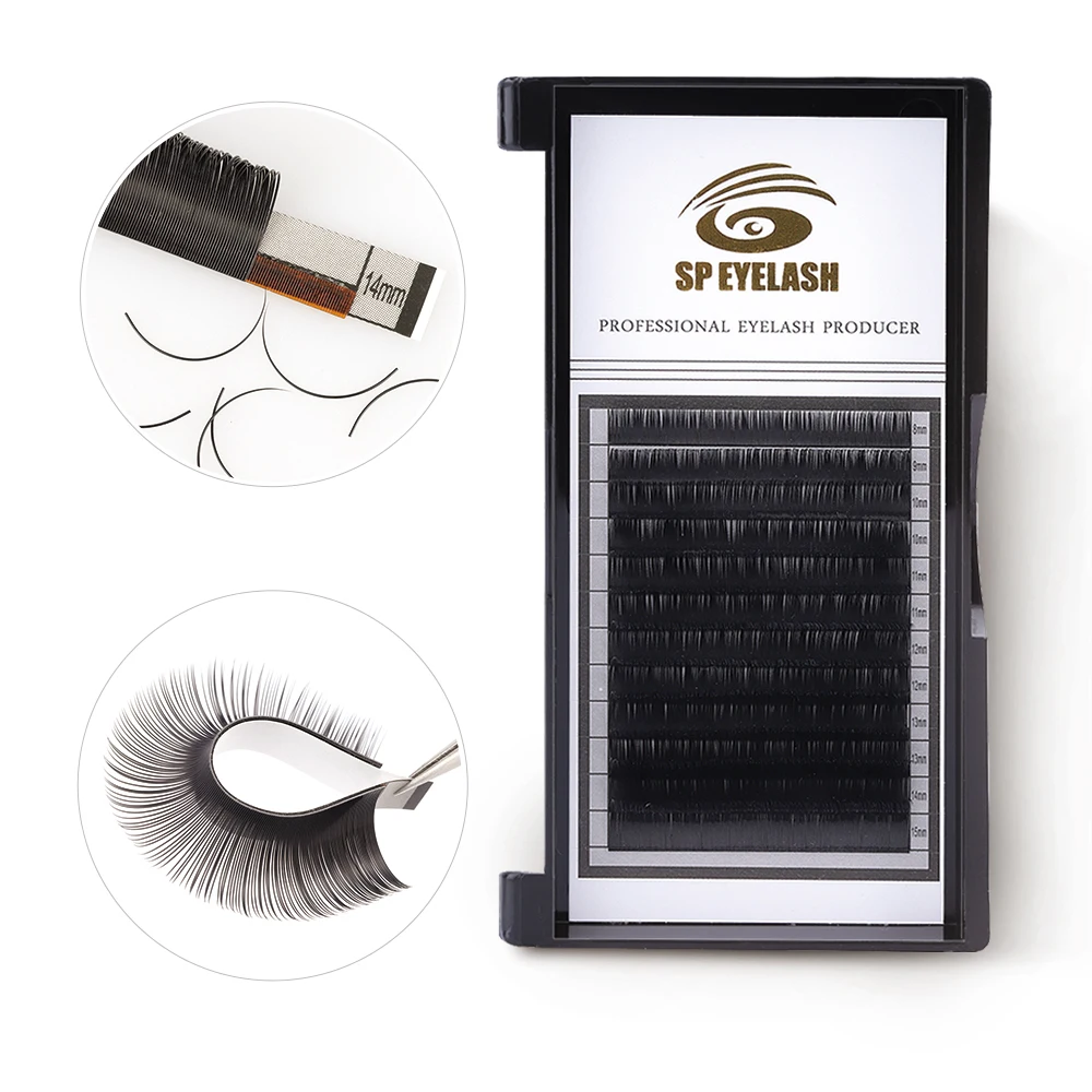 

eyelashes shampoo faux mink Shuangpu Korea individual eyelashes 3d lashes Eyelash Extension pravide custom packing